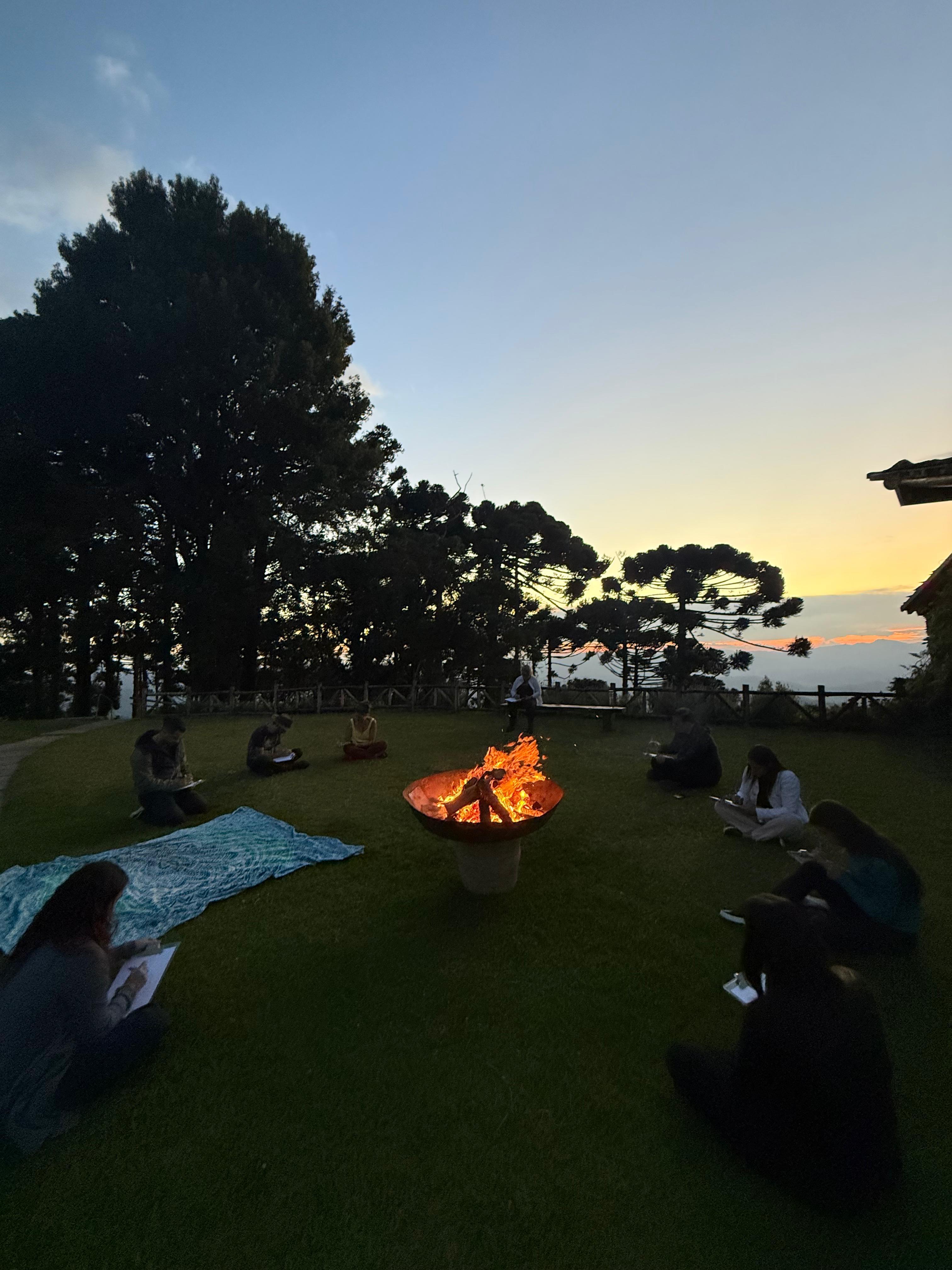 Imagem intimista que representa quem chega ao Arya